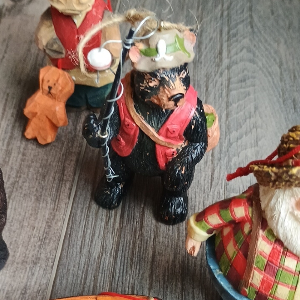 Rustic Holiday Ornament Set - Multicolor - Picture 5 of 15